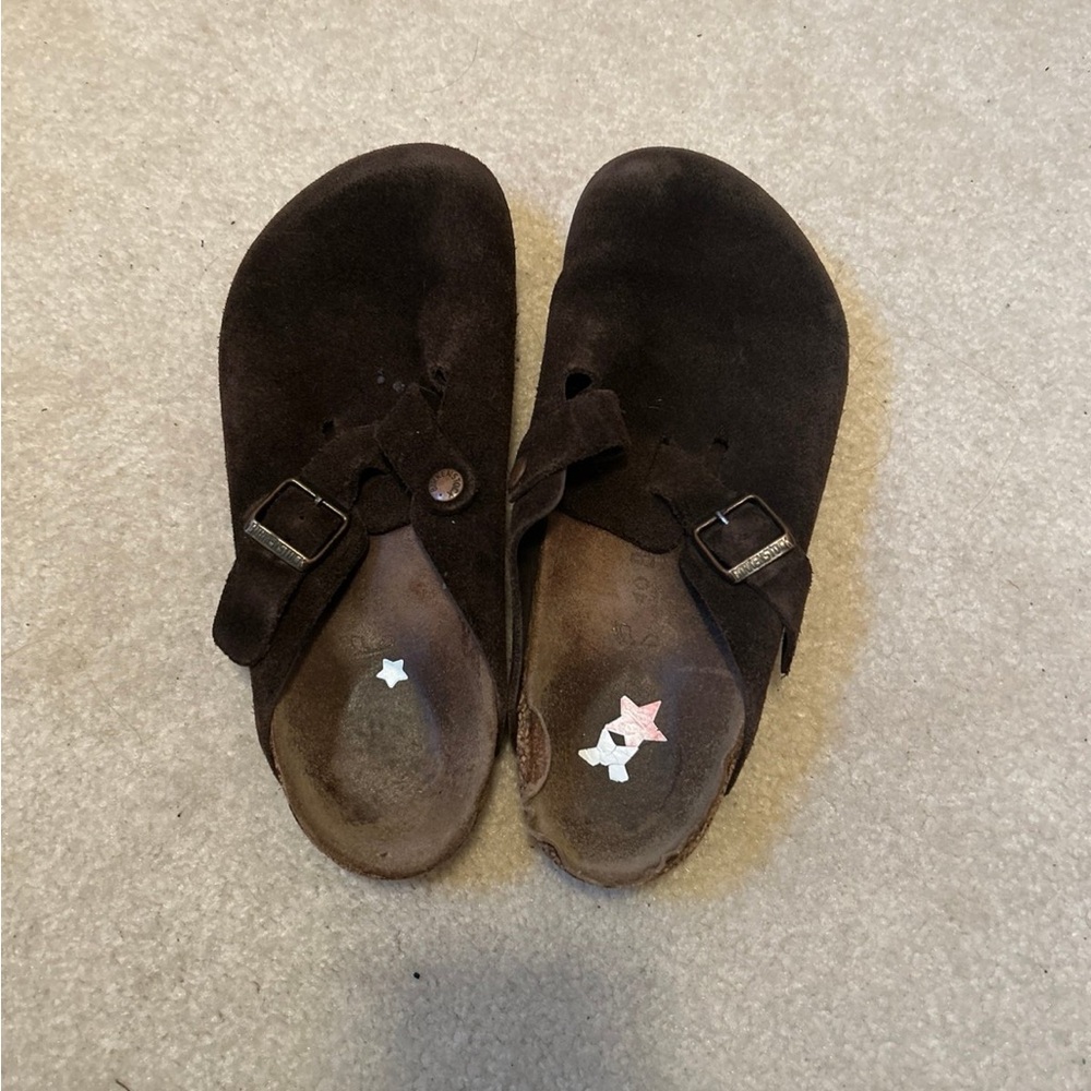 Birkenstock Boston Clog in Mocha - read description